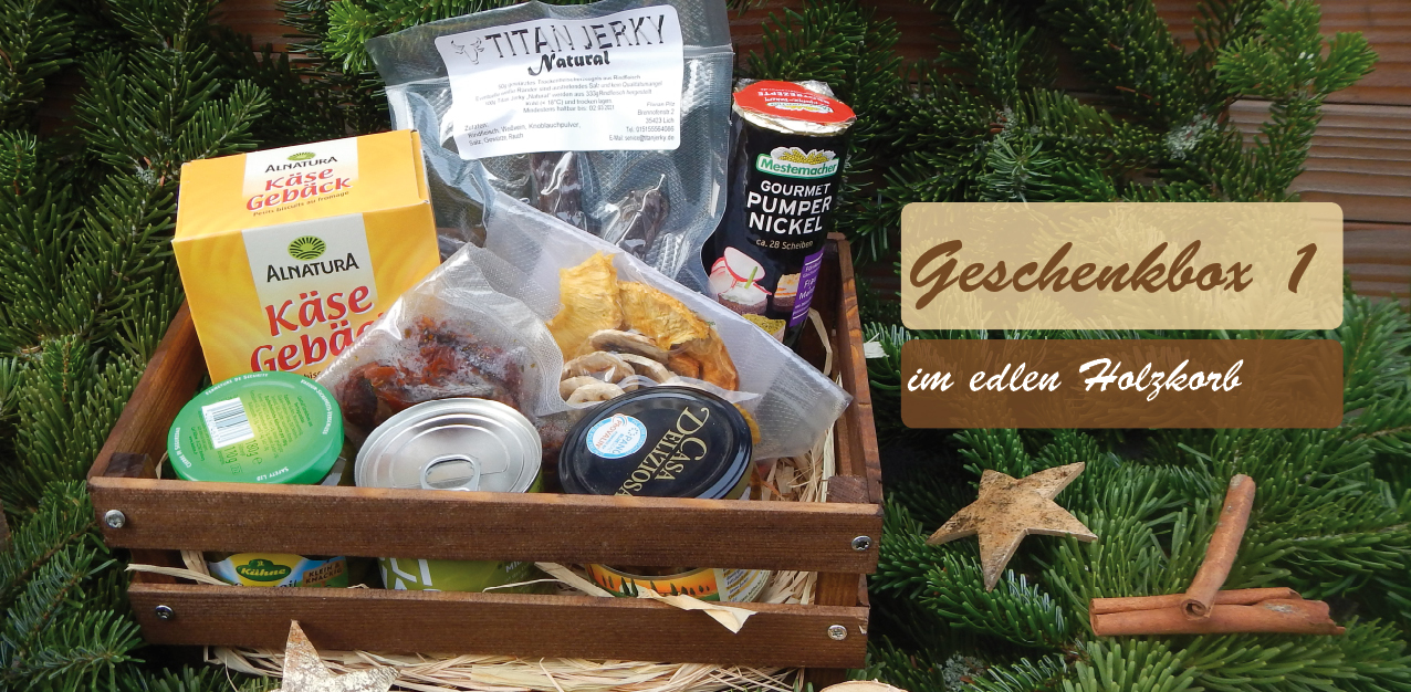 Geschenkbox 1 - 25,00 Euro